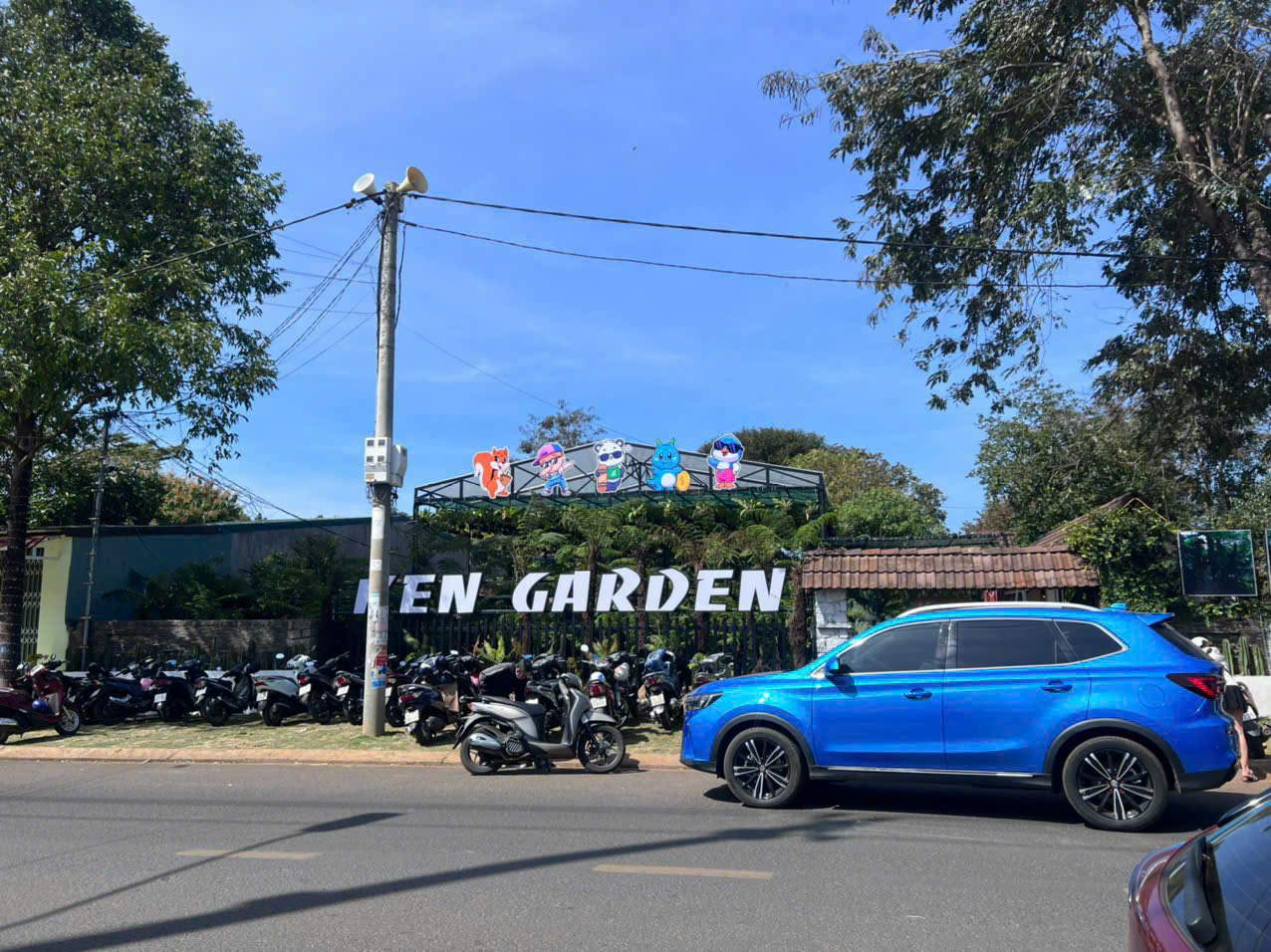 SANG NHƯỢNG QUÁN CAFE SÂN VƯỜN & KHU VUI CHƠI TRẺ EM mô hình hút khách gia đình cực tốt tại khu vực  MAI XUÂN THƯỞNG, BMT