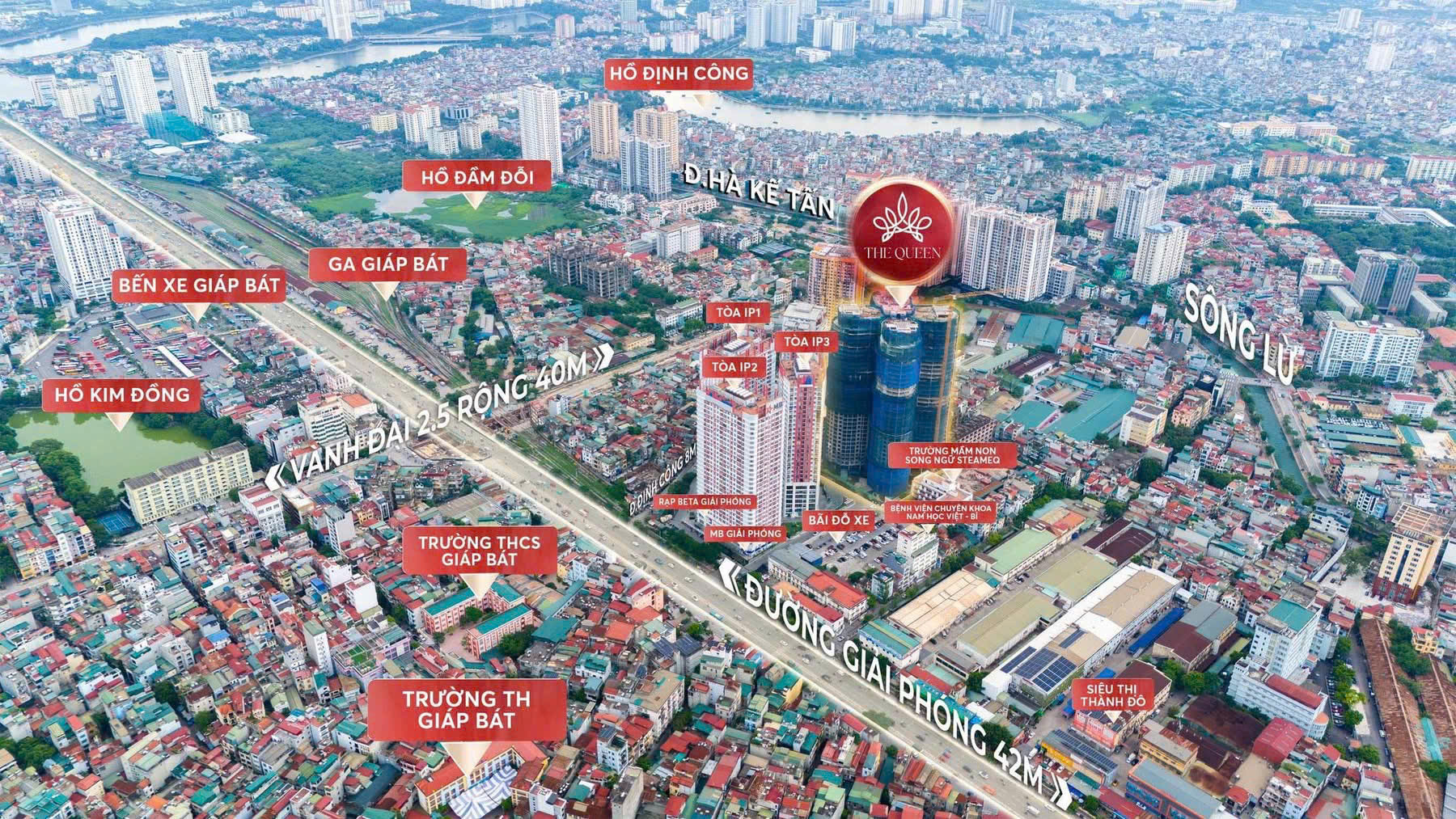 3 CĂN NGOẠI GIAO ĐẸP NHẤT DỰ ÁN THE QUEEN - 360 GIẢI PHÓNG, HÀ NỘI-1