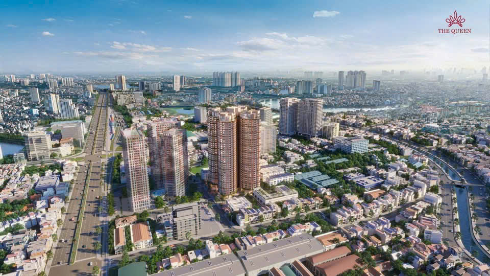 3 CĂN NGOẠI GIAO ĐẸP NHẤT DỰ ÁN THE QUEEN - 360 GIẢI PHÓNG, THANH XUÂN, HÀ NỘI