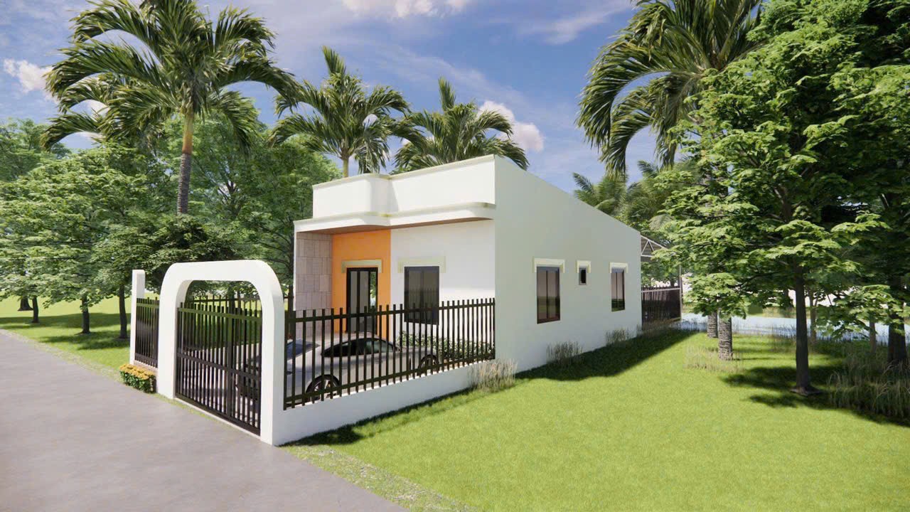 CHÍNH CHỦ Bán Đất Thổ Cư VIEW SÔNG KÈM NHÀ MỚI XÂY (hoàn thiện 70%) - xã Nhơn Ái, TP. Cần Thơ-2