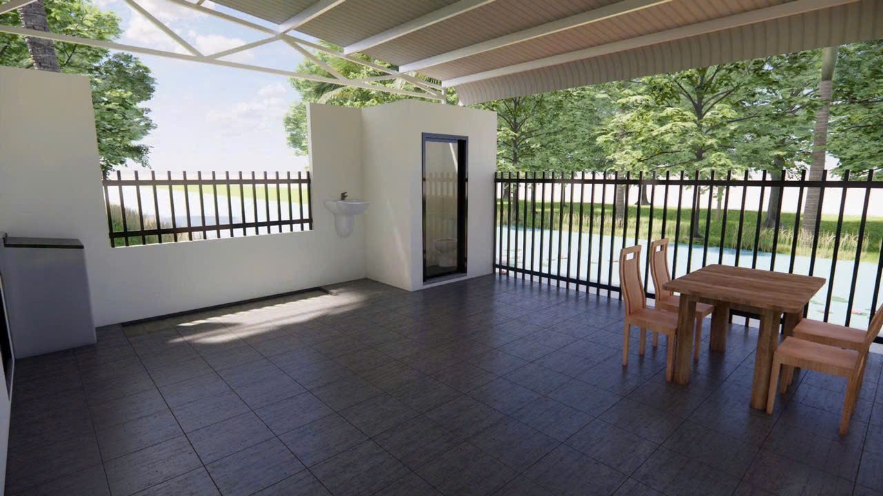 CHÍNH CHỦ Bán Đất Thổ Cư VIEW SÔNG KÈM NHÀ MỚI XÂY (hoàn thiện 70%) - xã Nhơn Ái, TP. Cần Thơ-3