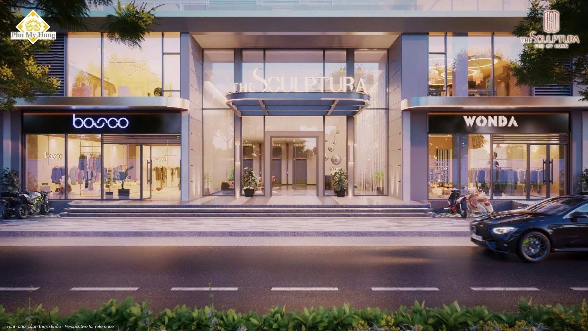 Shophouse The Sculptura Hà Huy Tập Phú Mỹ Hưng - mua giá gốc CĐT - chỉ TT 20% đến T9/2027