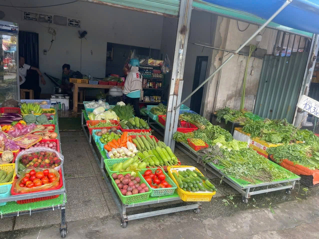 SANG SẠP RAU CỦ – CƠ HỘI KINH DOANH TỐT Vị trí chợ bình điềm Thủ Dầu Một, ngay trong chợ