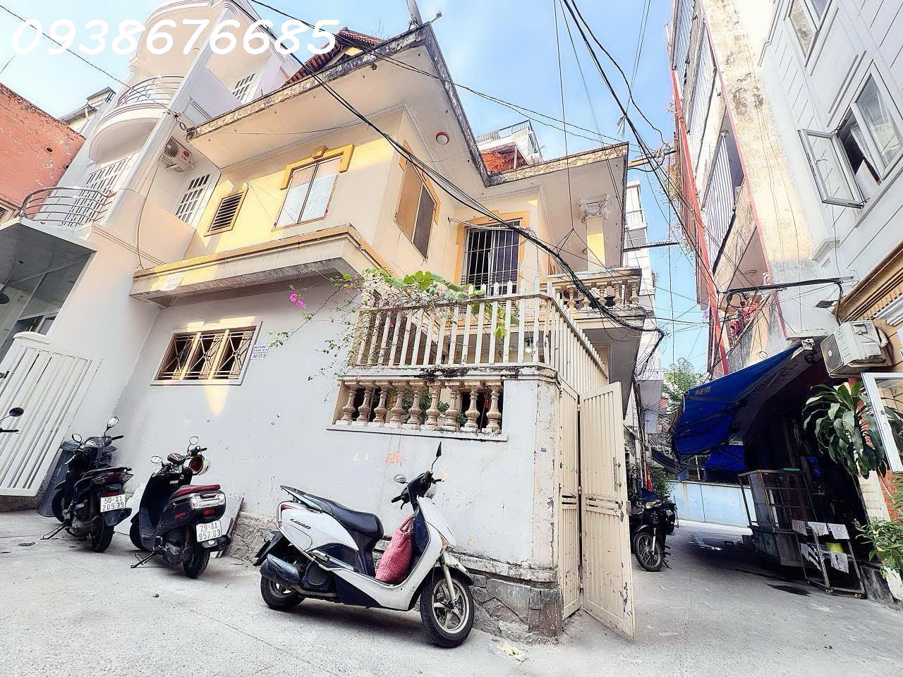 KHU VIP HIẾM- BÁN NHÀ 2 TẦNG CĂN GÓC 2 MẶT TIỀN HXH Đ.VÕ THỊ SÁU, QUẬN 3- DT 80M2 NGANG LỚN 8M*10M VUÔNG VỨC- NGAY NHÀ THỜ MÀU HỒNG TÂN ĐỊNH- 0938676685 GIANG GIANG