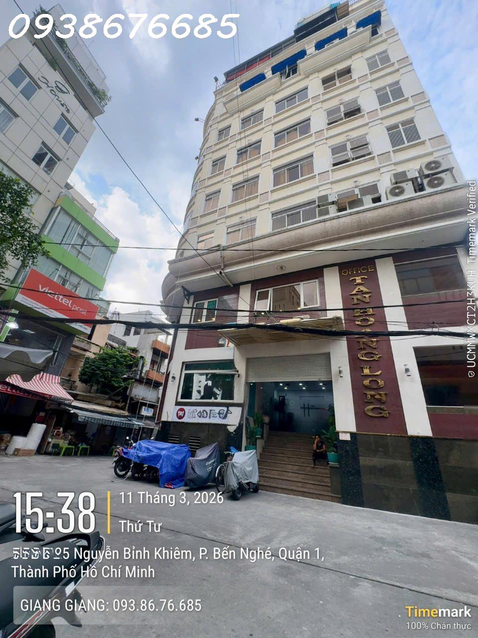CHÍNH CHỦ 0938676685 BÁN NHÀ 5 TẦNG CĂN GÓC 2 MẶT TIỀN Đ.NGUYỄN BỈNH KHIÊM NGAY GÓC LÊ DUẨN, QUẬN 1- DT ĐẸP 4M*16M- KHU HIẾM NHÀ BÁN