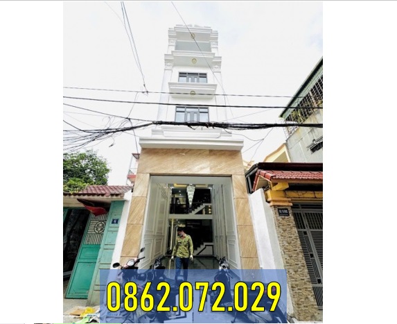 ⭐️Bán nhà 5 tầng sau nhà mặt đường Hùng Vương, Hồng Bàng, Hải Phòng; 0862.072.029