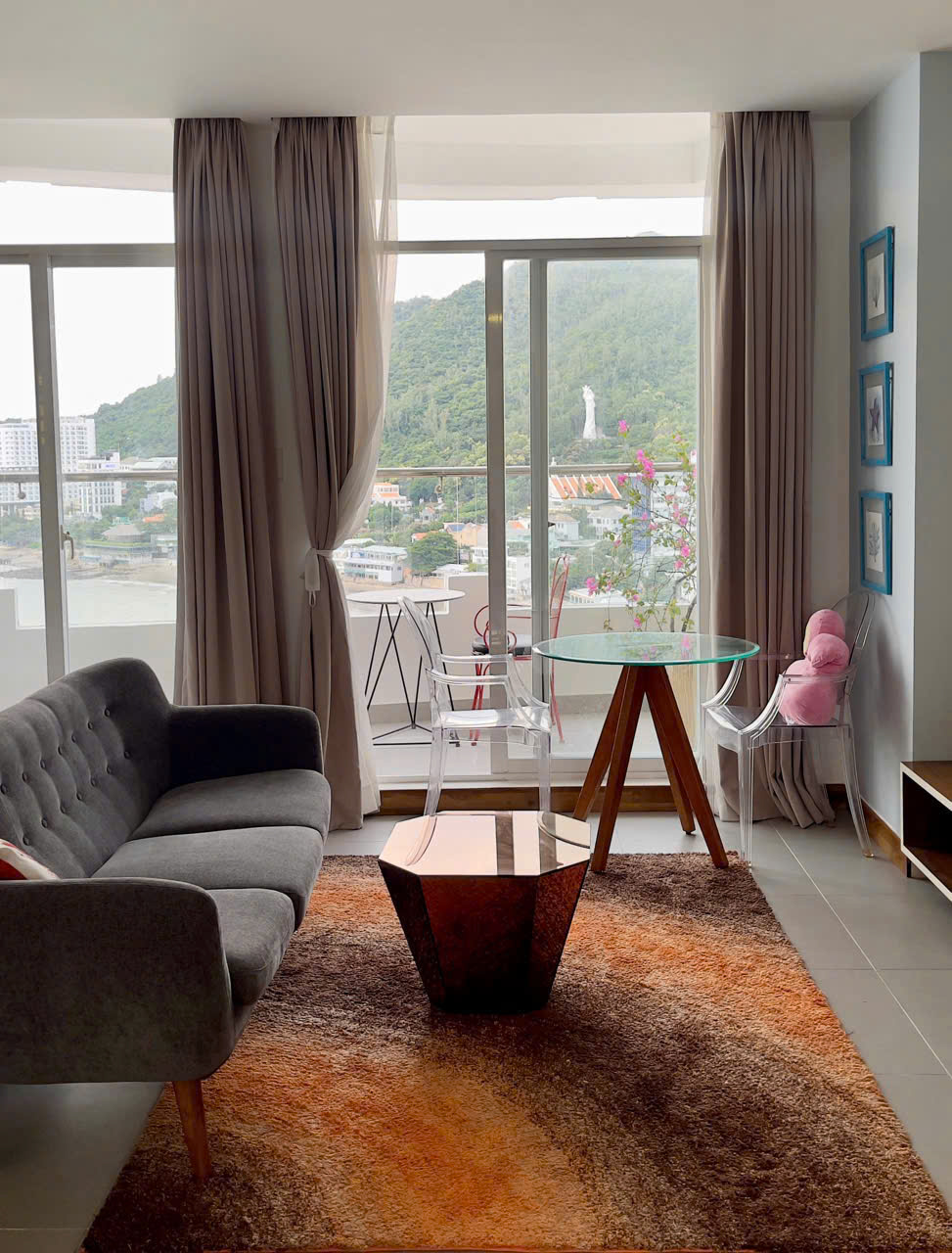 CHÍNH CHỦ CHO THUÊ CĂN HỘ VIEW BIỂN TRỰC DIỆN 180 độ PHƯỜNG 5, THÀNH PHỐ VŨNG TÀU