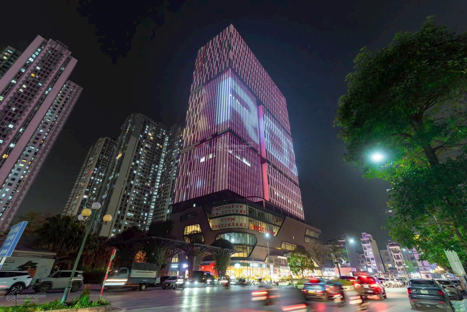 Cho thuê văn phòng ROX Tower Goldmark Tầng 21 căn 03A  Hồ Tùng Mậu