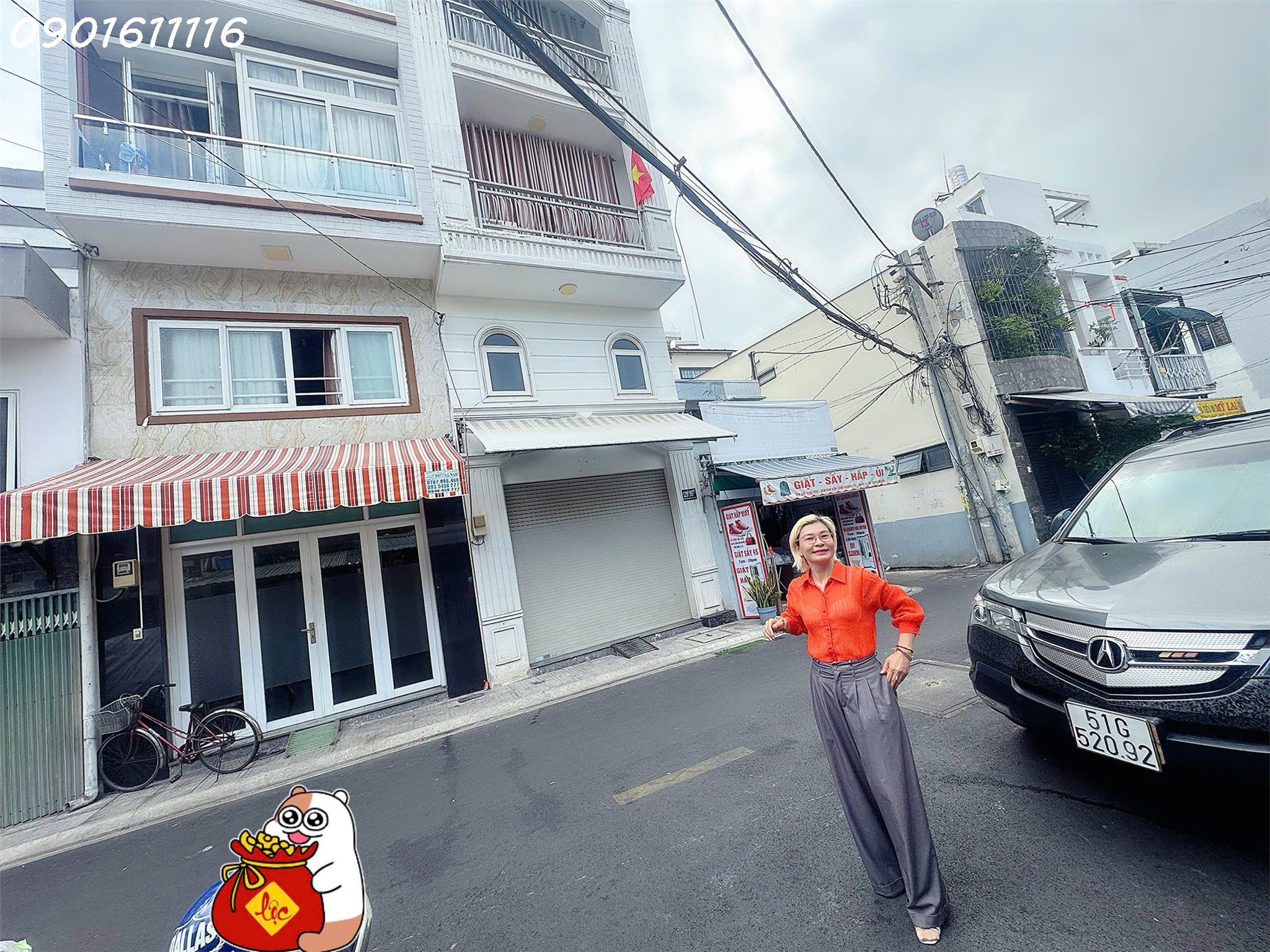 BÁN NHÀ MẶT TIỀN 15M XE HƠI NGỦ TRONG NHÀ ĐƯỜNG BẾN VÂN ĐỒN QUẬN 4 - + Liên hệ GIANG GIANG: 093.86.76.685