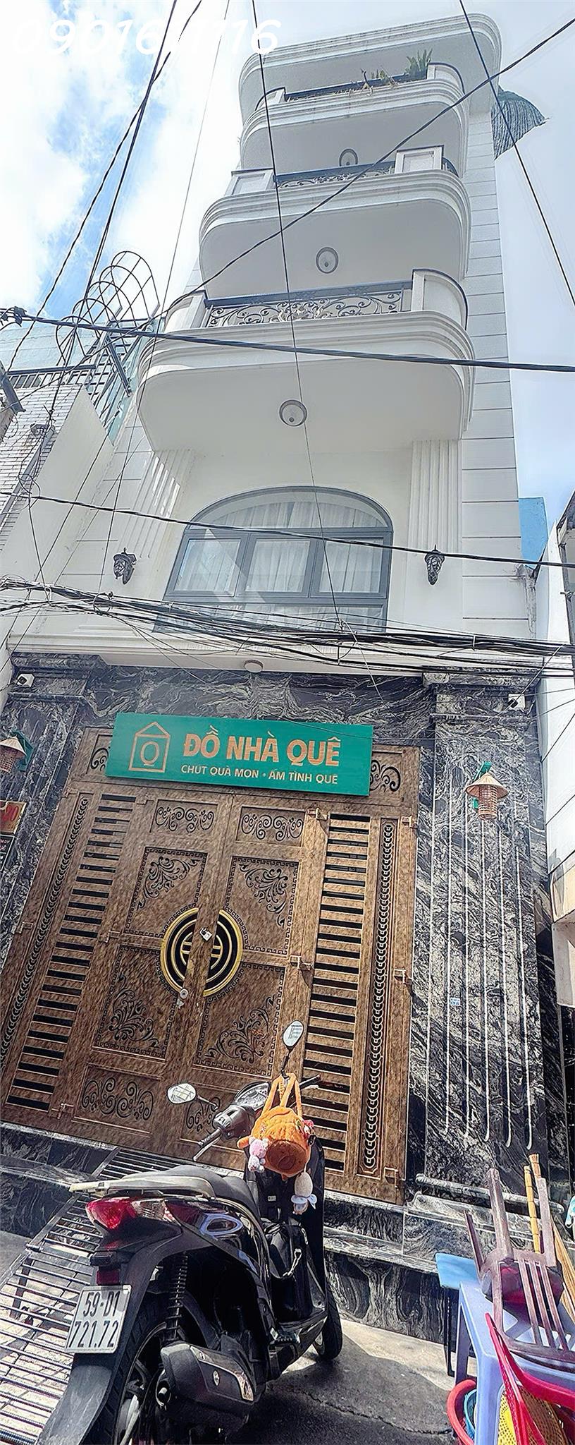 CHÍNH CHỦ BÁN NHÀ 5 TẦNG MỚI - MẶT TIỀN ĐƯỜNG SỐ TRỤC ĐƯỜNG VĨNH HỘI QUẬN 4 - DT 5,1M*7,1M - VỊ TRÍ KINH DOANH ĐA NGÀNH ĐỈNH