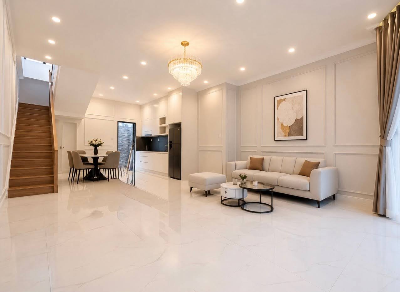 NHÀ BÁN LẠC LONG QUÂN - NGANG 6M BỀ THẾ - 4 TẦNG - 67M² - SÁT CHỢ TÂN BÌNH