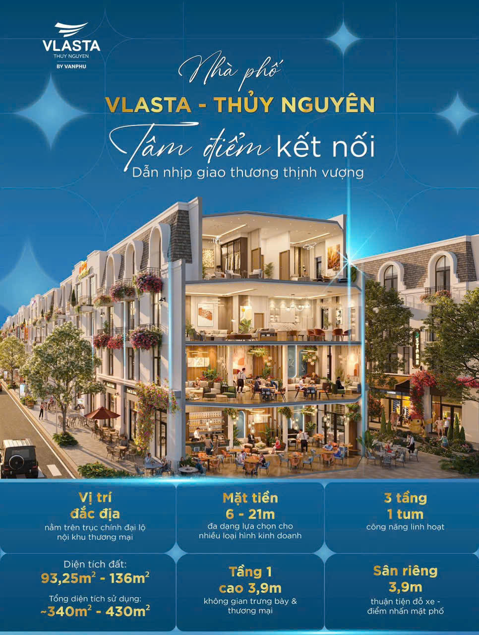 HOT NHẤT THỦY NGUYÊN – SỞ HỮU NGAY NHÀ PHỐ/VILLA DỰ ÁN VLASTA -3
