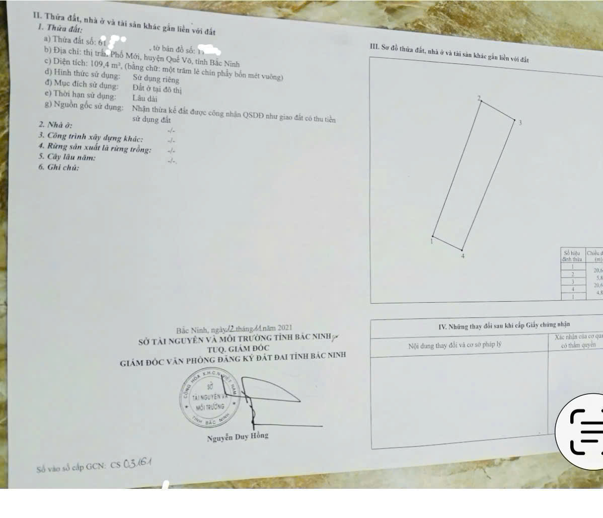 Chính Chủ Bán Nhà Tại Số 78 khu 1, phố Mới , phường Quế Võ, tỉnh Bắc Ninh-3