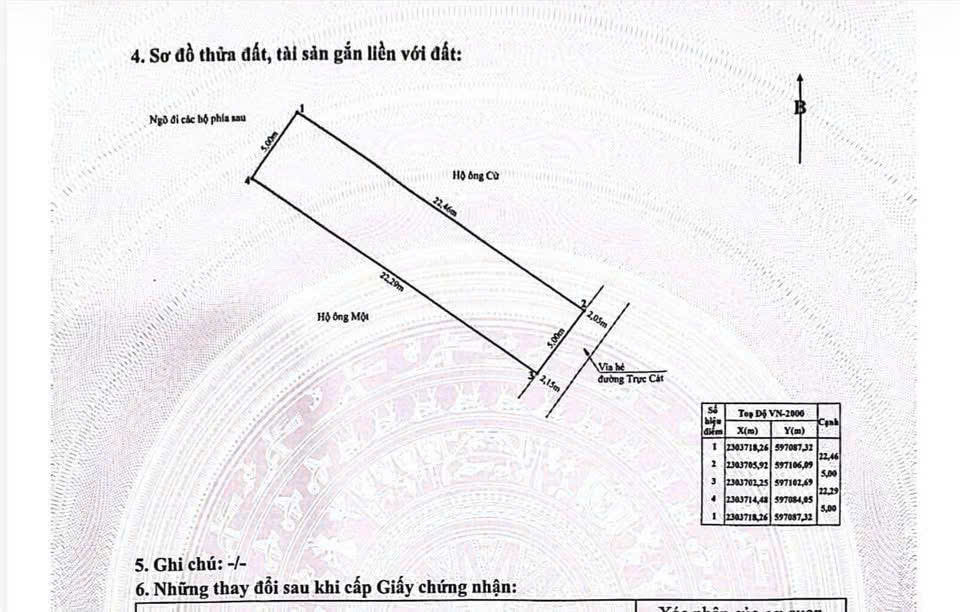 Bán đất mặt đường Trực Cát - Vị trí đẹp, kinh doanh đắc địa.
