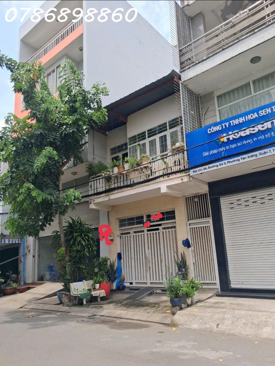 BÁN GẤP NHÀ MẶT TIỀN ĐƯỜNG SỐ 3, PHƯỜNG TÂN QUY, QUẬN 7-3