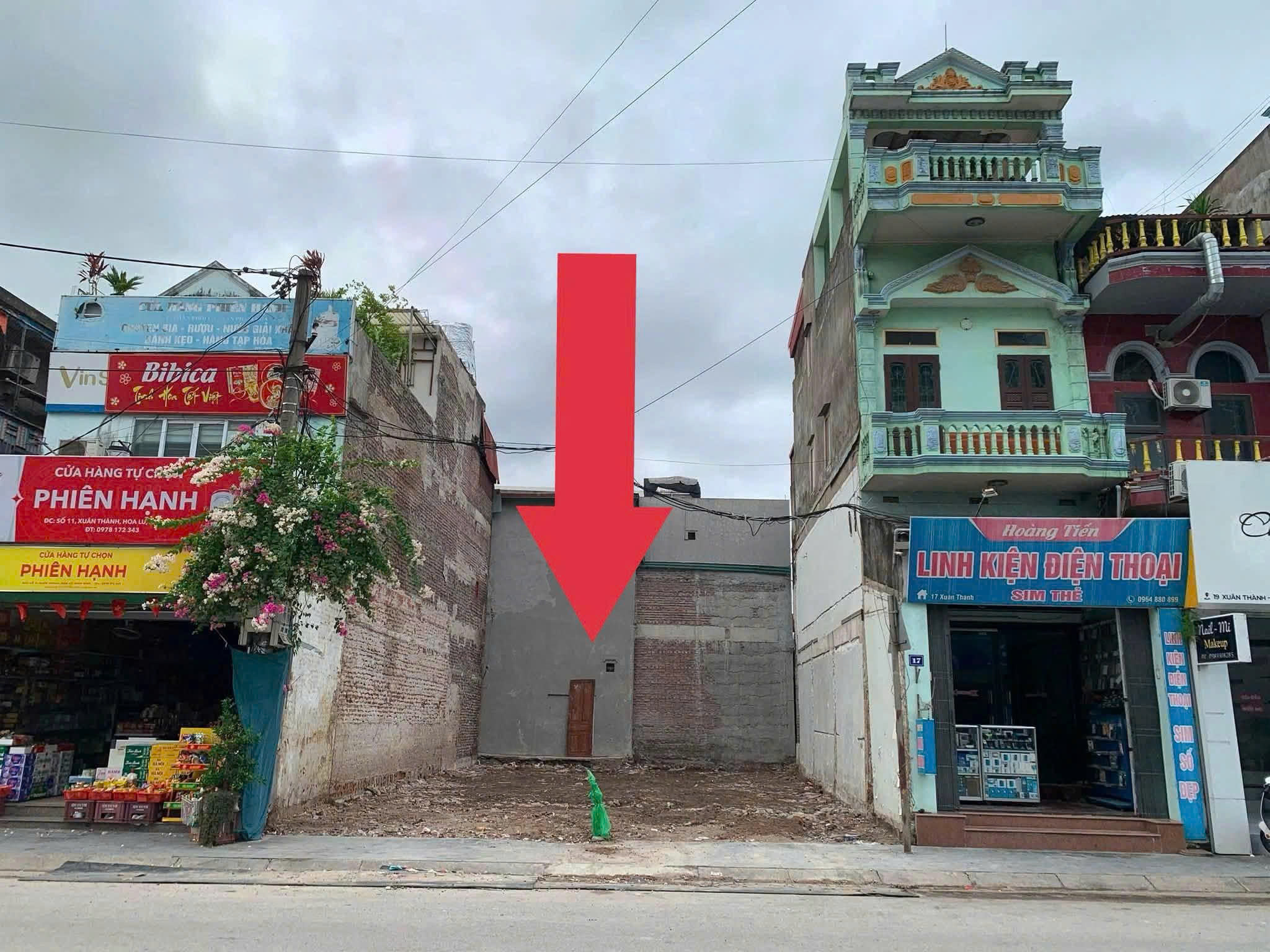 Cần cho thuê Mặt Bằng Kinh Doanh Có Diện Tích 135m2 ( mặt 8,5m) Tại mặt đường Xuân Thành-1