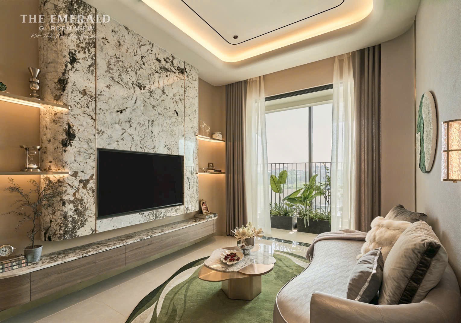 The Emerald Garden View chỉ thanh toán 15% sở hữu căn hộ ngay trung tâm Thuận An