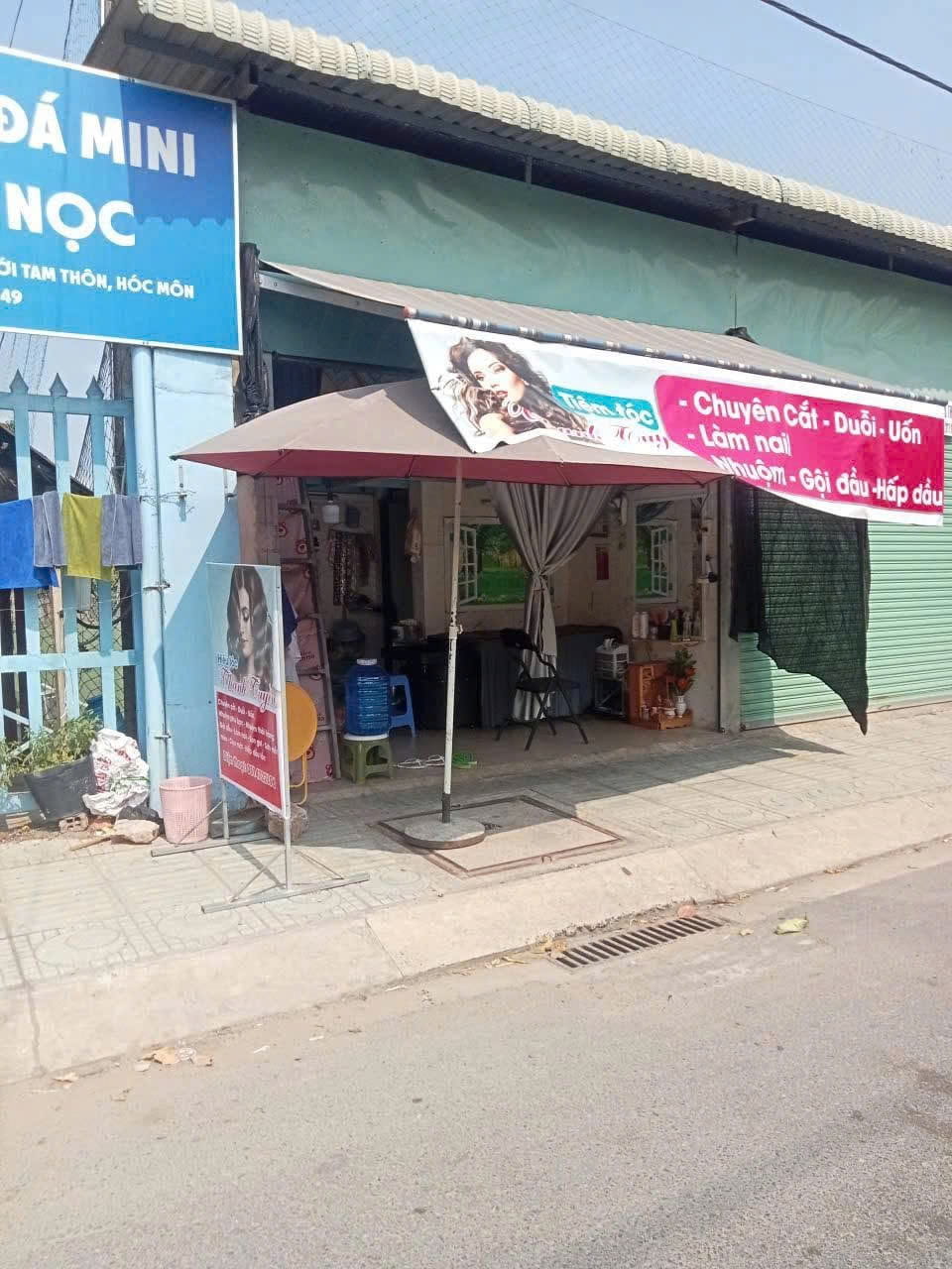 Cần sang nhượng tiệm nail và gội đầu đang hoạt động ổn định trên đường Bùi Thị Lùng, Hóc Môn.
