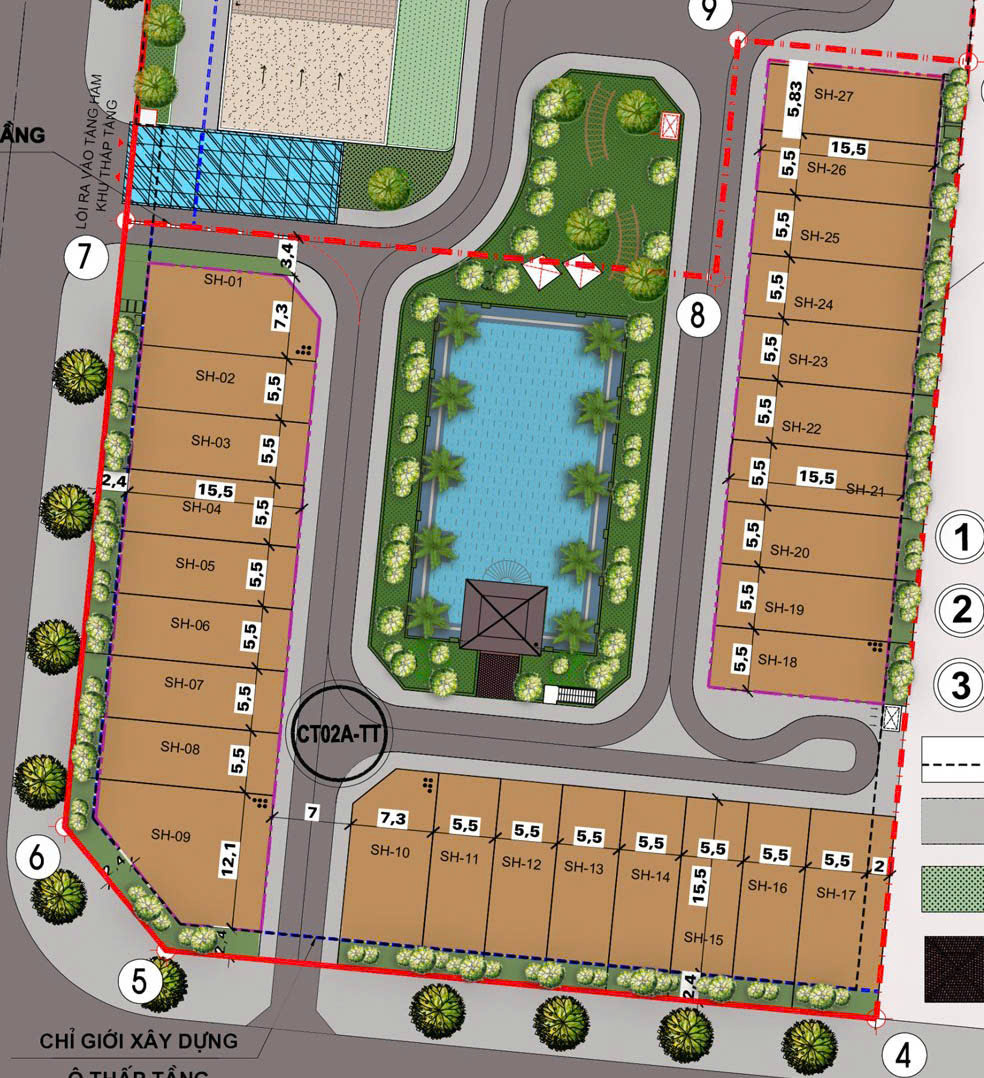 BÁN SHOPHOUSE SUNSHINE GOLDEN RIVER – 96.24M² – GIÁ CHỈ 47 TỶ-4