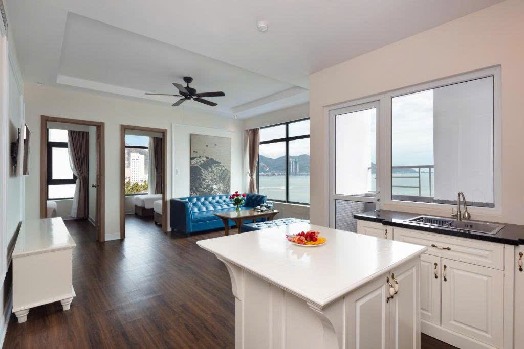 Căn Hộ 2 Phòng Ngủ view biển Mường Thanh Viễn Triều, Nha Trang, Giá chỉ 1,4 triệu/đêm