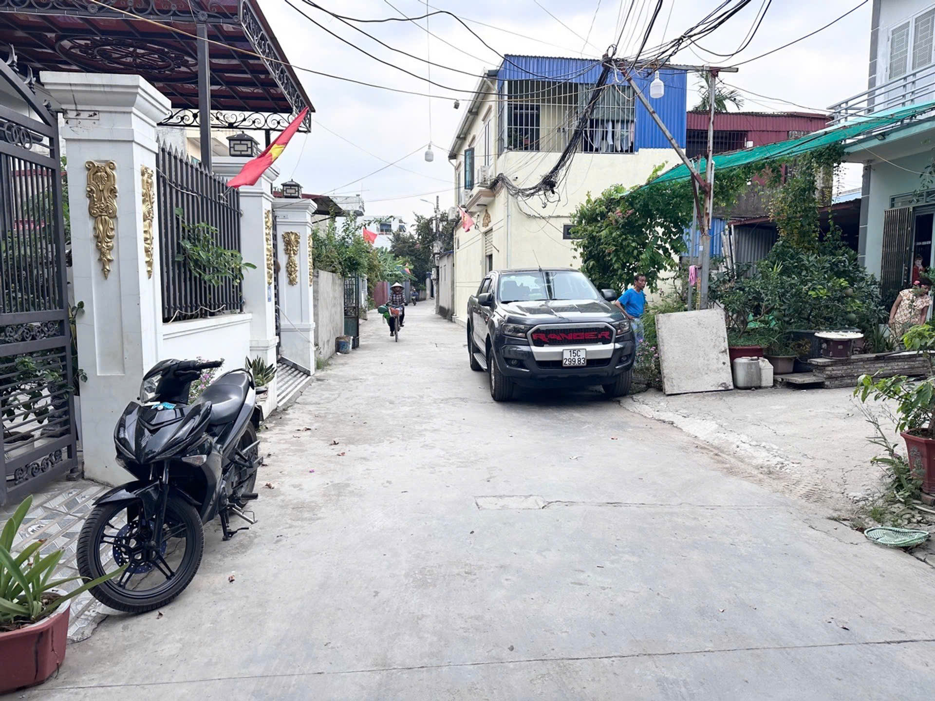 Đất đẹp Hồng Bàng, Hải phòng, ngõ ô tô, ngõ thông, không lỗi lầm 1,5 tỷ