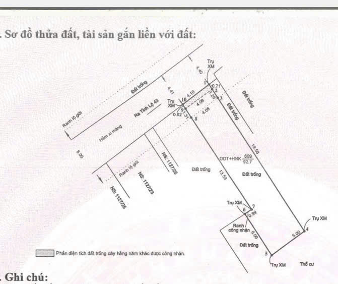 Lô đất đẹp, nở hậu Tam Bình - 140m2 (90m2 thổ cư) – Nhỉnh 4 tỷ – Đường thông thoáng 6m-3