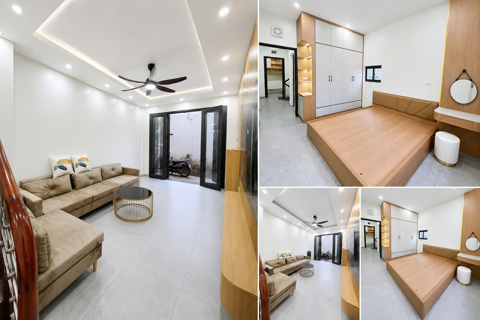 BÁN NHÀ 5 PHÒNG NGỦ TẠI THANH LÂN, HOÀNG MAI, HÀ NỘI GIÁ HƠN 7 TỶ -  Ô TÔ DỪNG TRƯỚC CỔNG
