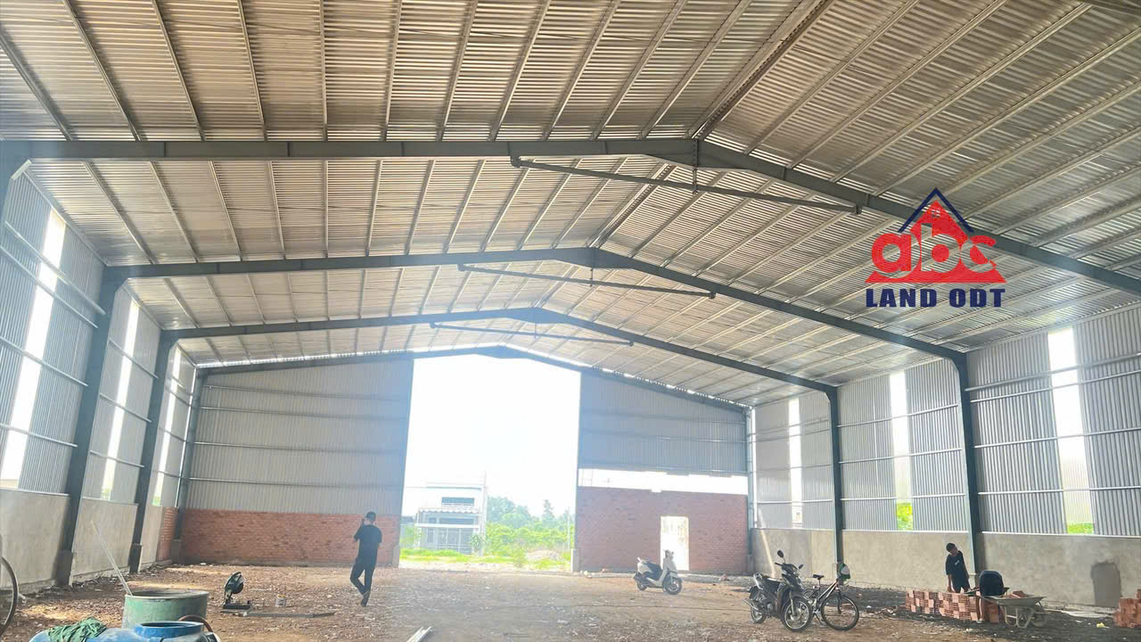 XN378 nhà xưởng kiên cố, khung thép tiền chế đang hoàn thiện, SX nhiều ngành nghề-4