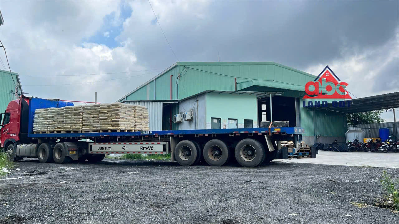 XN378 nhà xưởng kiên cố, khung thép tiền chế đang hoàn thiện, SX nhiều ngành nghề