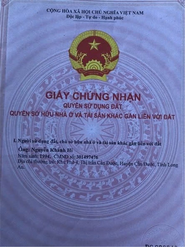 ĐẤT ĐẸP – GIÁ TỐT – CHÍNH CHỦ CẦN BÁN ĐẤT TẠI xã Phước Đông, huyện Cần Đước, tỉnh Long An-1