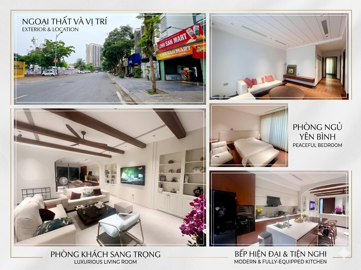 BÁN BIỆT THỰ VIỆT HƯNG 120M2- 5 TẦNG THANG MÁY- KINH DOANH, Ở ĐỈNH- 40 TỶ