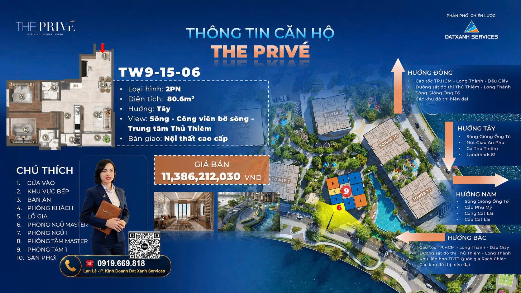BÁN CĂN 2PN VIEW SÔNG ĐẸP THE PRIVÉ – CHỈ 10% KÝ HĐMB TRỰC TIẾP PHÒNG KINH DOANH CHỦ ĐẦU TƯ