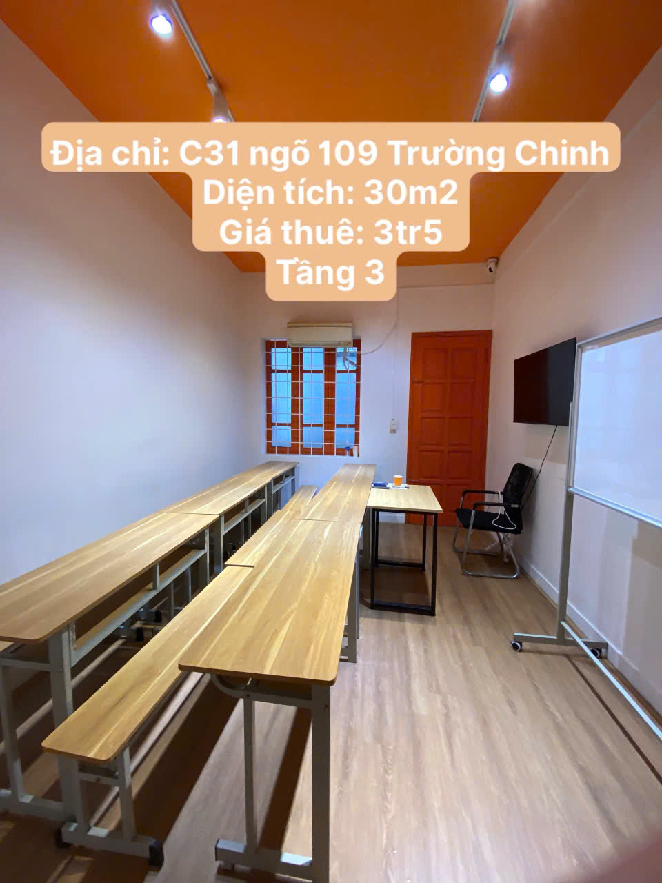 CHO THUÊ PHÒNG KẾT HỢP Ở , DẠY HỌC , STUDIO , LIVESTREAM TẠI TRƯỜNG CHINH, THANH XUÂN, HÀ NỘI