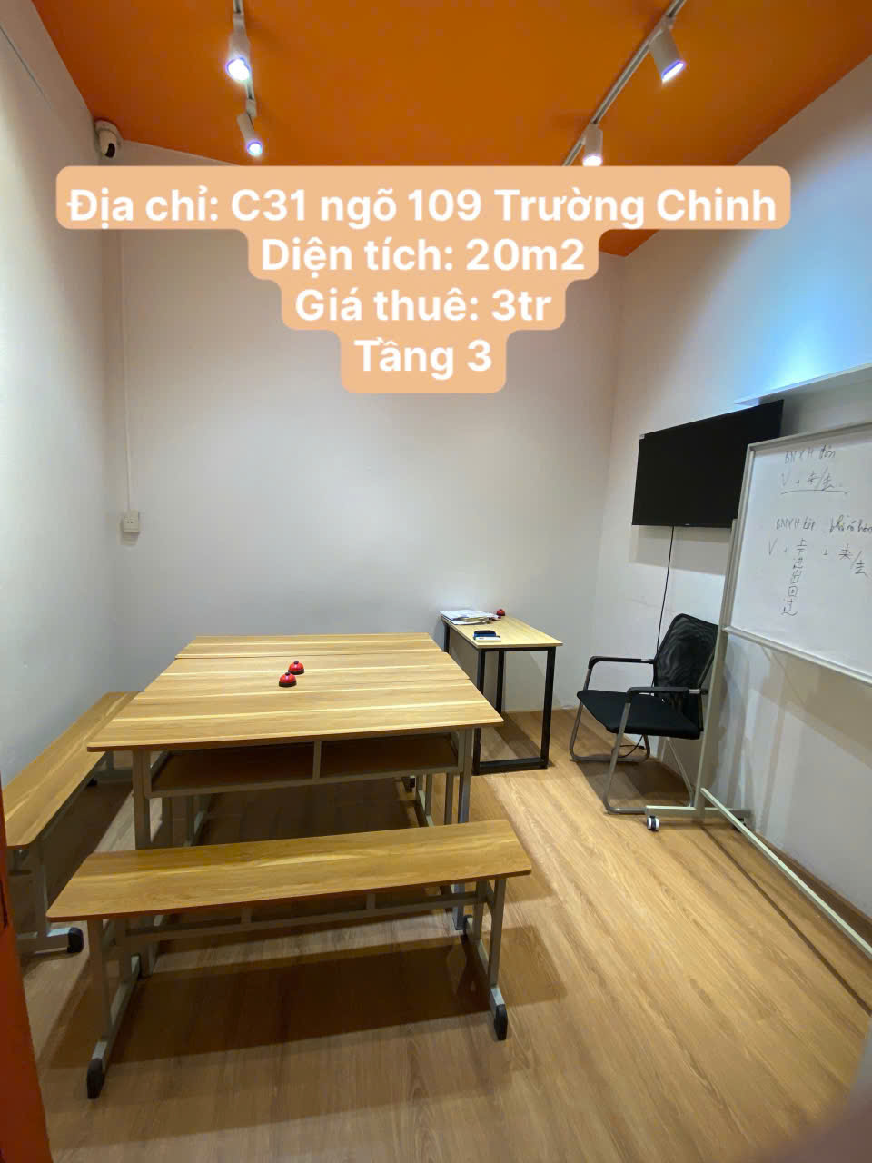 CHO THUÊ PHÒNG KẾT HỢP Ở , DẠY HỌC , STUDIO , LIVESTREAM TẠI TRƯỜNG CHINH, THANH XUÂN, HÀ NỘI-4