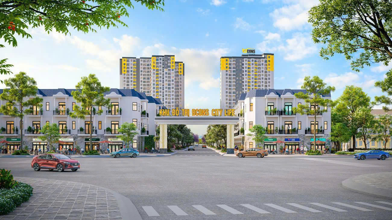 NHÀ PHỐ BCONS CITY LIFE – ĐƯỜNG TỐ HỮU, PHƯỜNG UYÊN HƯNG, TP. TÂN UYÊN, BÌNH DƯƠNG