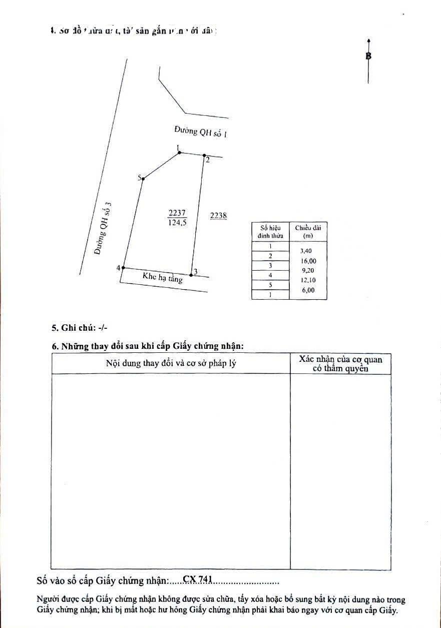 Cc Chào bán 2 lô đất xây biệt thự – Dự án Tân Hoá Quỳnh Hội – Quỳnh Phụ