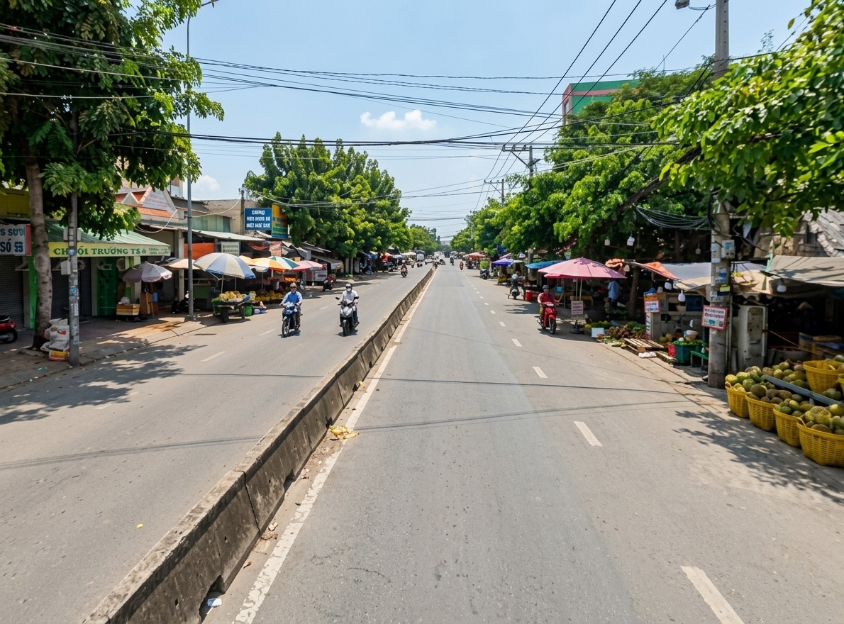 [D2637] Nhà Mặt Tiền Kinh Doanh Sầm Uất Sát Chợ Đầu Mối Hóc Môn – Giá 22.x Tỷ-2