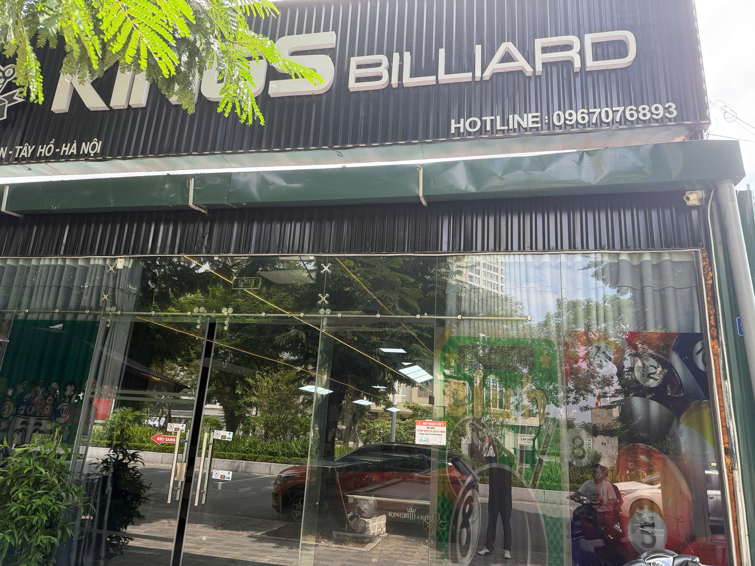 SANG NHƯỢNG CLB BILLIARDS KINGSBILLIARD , VỊ TRÍ VÀNG ĐỐI DIỆN LOTTE TÂY HỒ