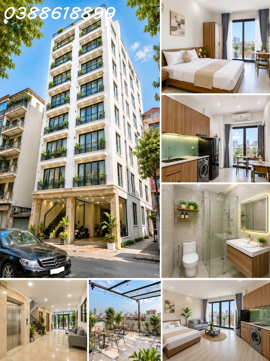 BÁN TÒA APARTMENT PHÚ MỸ - MỸ ĐÌNH - NAM TỪ LIÊM - Ô TÔ TRÁNH KINH DOANH - DÒNG TIỀN 180 TRIỆU/THÁNG - 90M² - 8 TẦNG - MT 5,5M - 38,8 TỶ