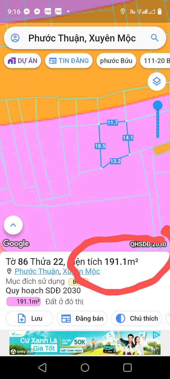 *** CHÍNH CHỦ CẦN BÁN ĐẤT MẶT TIỀN QL55 - VỊ TRÍ KIM CƯƠNG-3