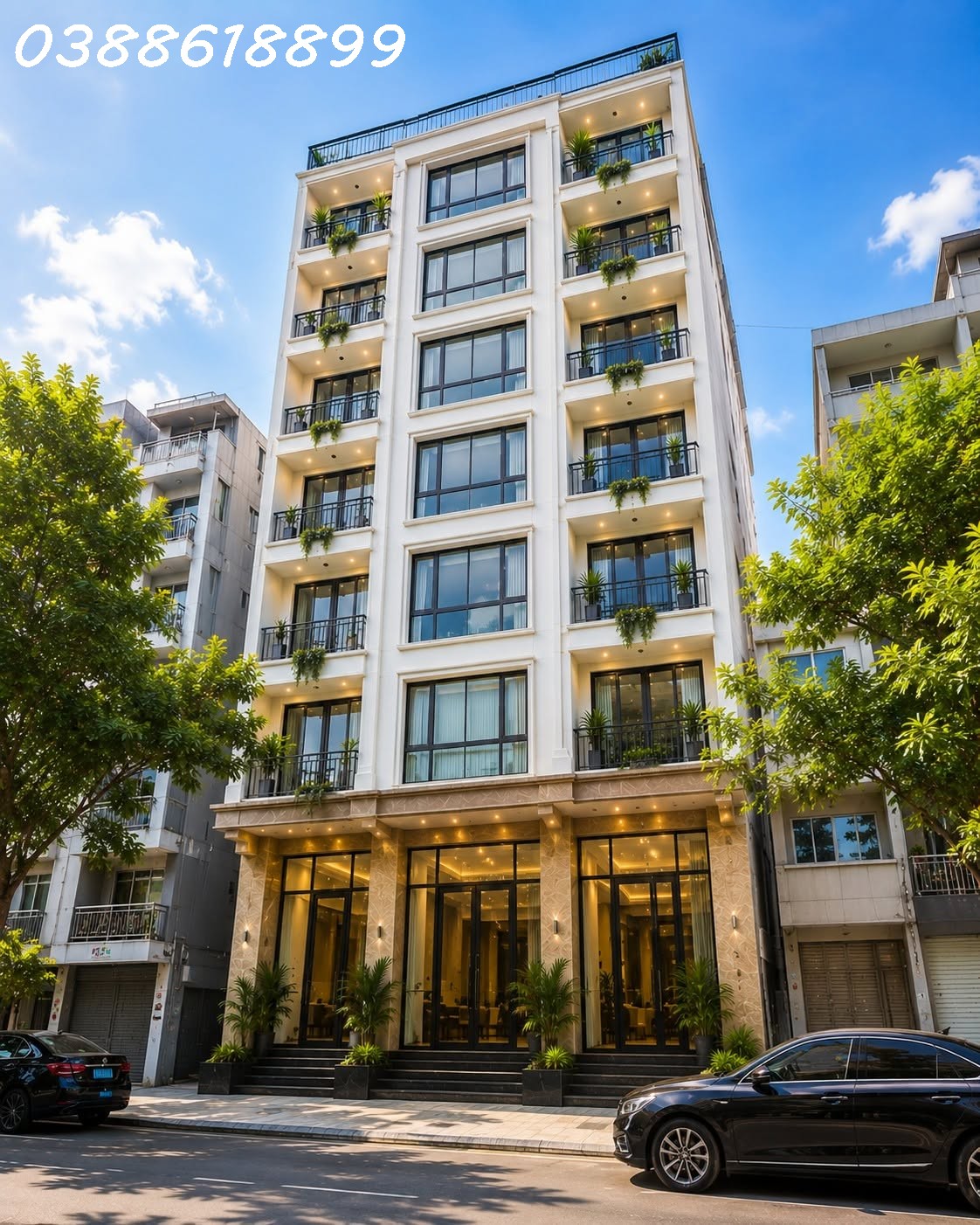BÁN TÒA APARTMENT BÙI XƯƠNG TRẠCH - THANH XUÂN - Ô TÔ ĐỖ CỬA - DÒNG TIỀN 200 TRIỆU/THÁNG - 185M² - 8 TẦNG - MT 8M - 58 TỶ