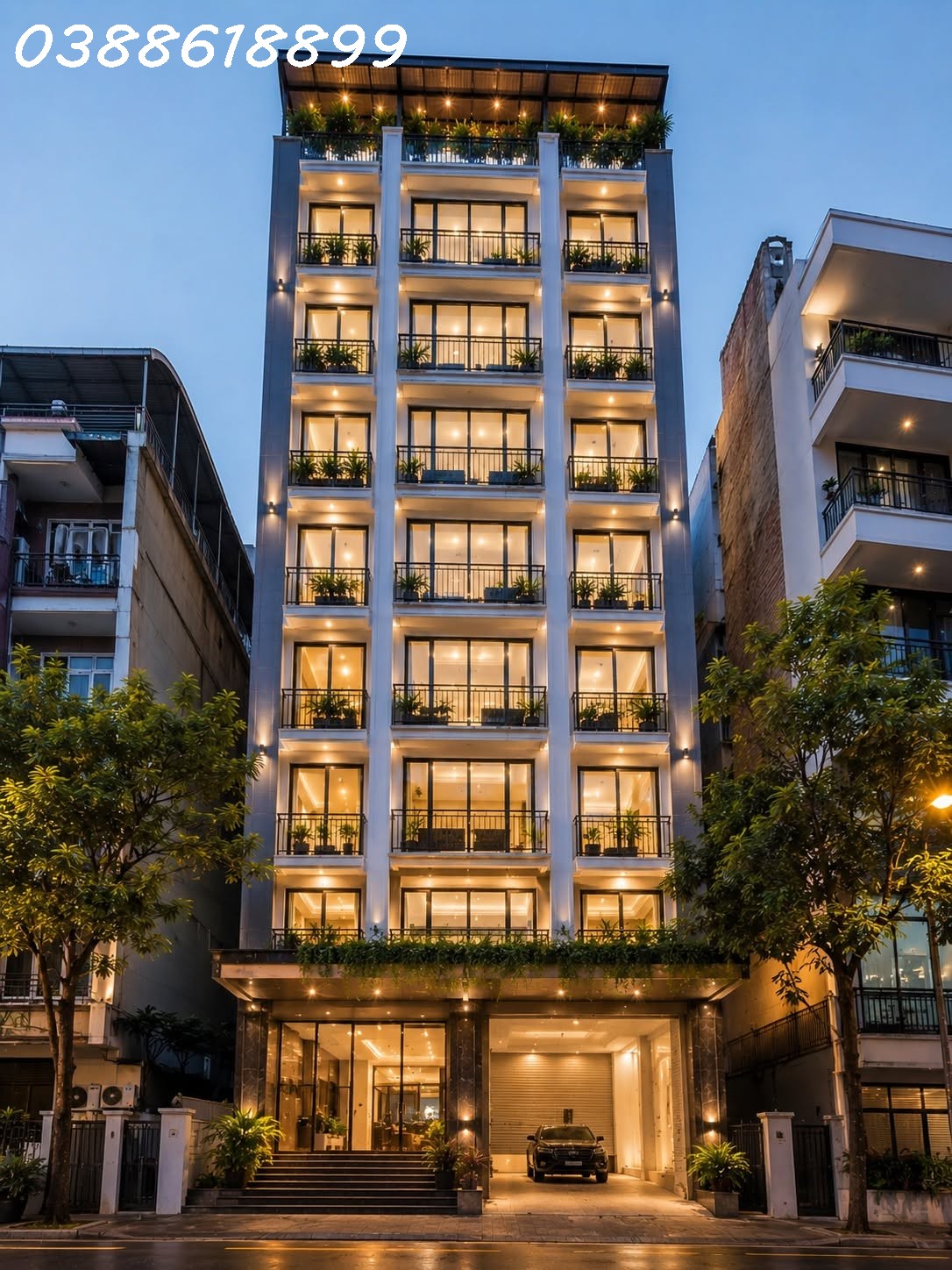 BÁN TÒA APARTMENT TÔ NGỌC VÂN - TÂY HỒ - Ô TÔ VÀO NHÀ - DT 450 TRIỆU/THÁNG - 166M² - 10 TẦNG - MT 8M - 98 TỶ
