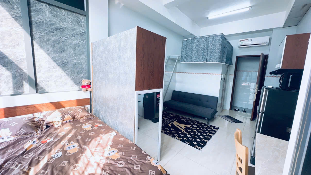 CHO THUÊ/PASS PHÒNG FULL NỘI THẤT CÓ GÁC – BAN CÔNG – THANG MÁY – ĐƯỜNG 3 THÁNG 2, QUẬN 10