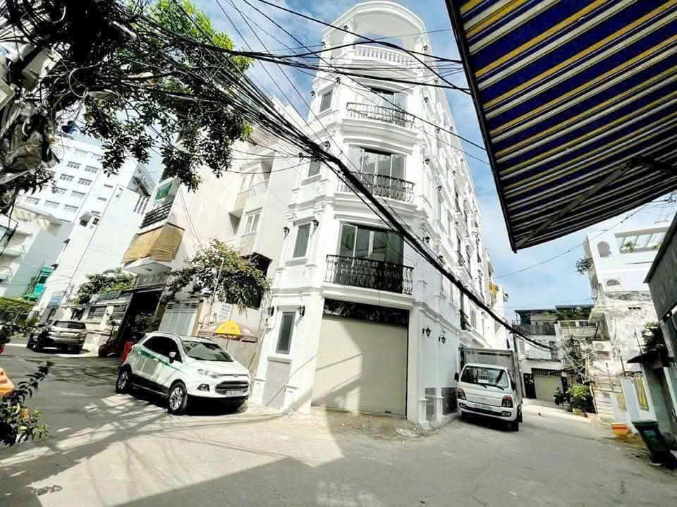 Nhà phố góc Nguyễn Xí, Bình Thạnh - 5 tầng hiện đại, ngang 5m rộng đẹp, vừa ở vừa làm văn phòng