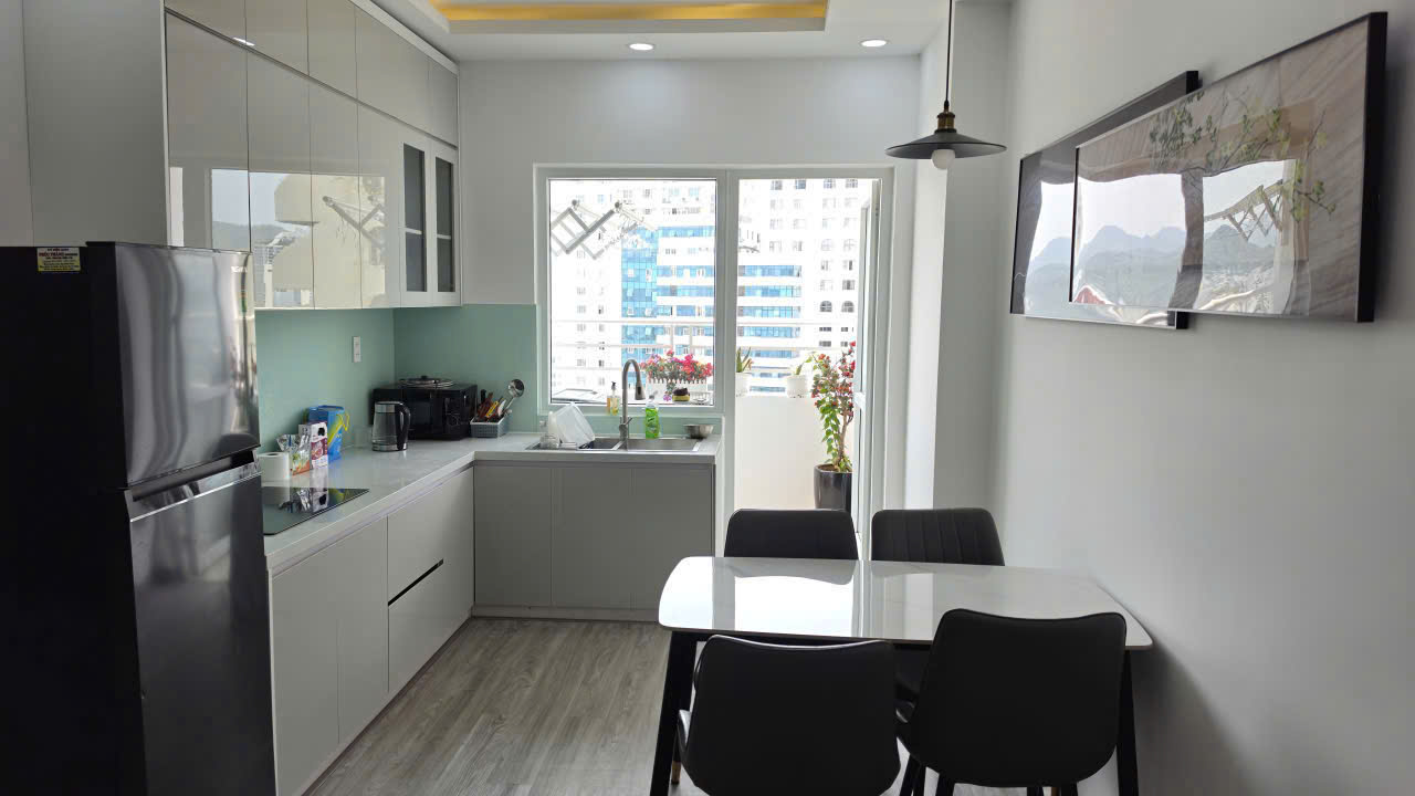CHO THUÊ NGÀY CĂN HỘ 2PN XÉO BIỂN TẦNG 14 TÒA OC1A MƯỜNG THANH VIỄN TRIỀU