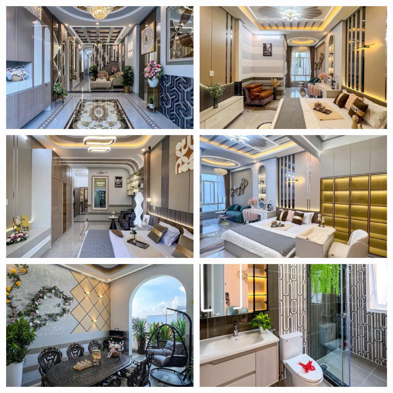 BÁN NHÀ PHỐ HIỆN ĐẠI TRỆT 2 LẦU FULL NỘI THẤT, KDC THỚI NHỰT 2, Đường Chu Văn An, Tân An, TP Cần Thơ