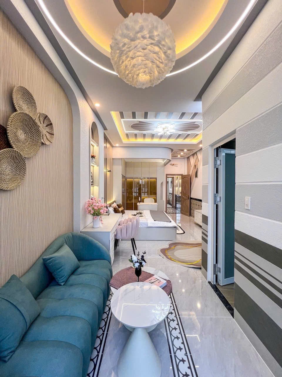 BÁN NHÀ PHỐ HIỆN ĐẠI TRỆT 2 LẦU FULL NỘI THẤT, KDC THỚI NHỰT 2, Đường Chu Văn An, Tân An, TP Cần Thơ-3