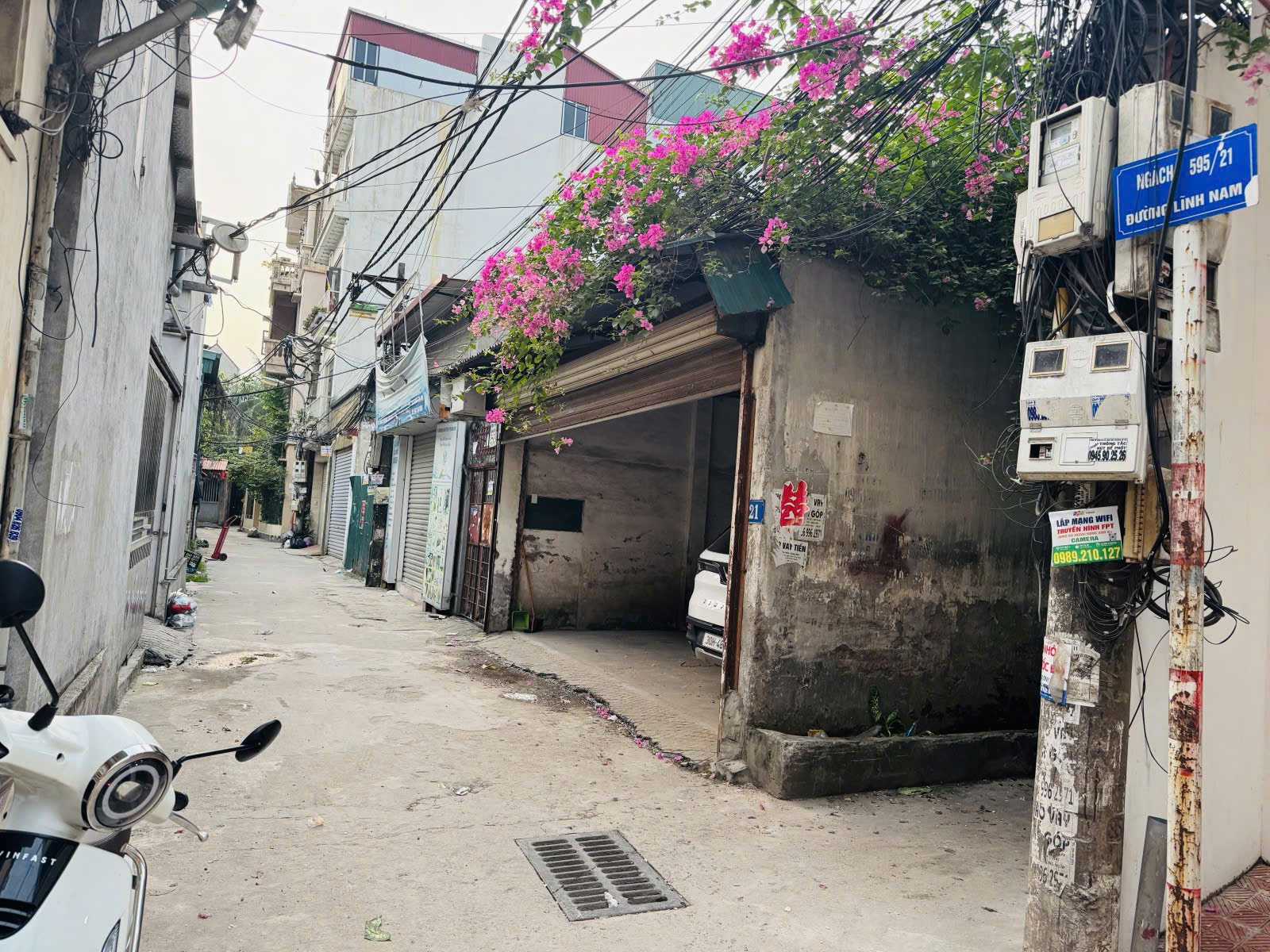 Giá đầu tư bán đất lĩnh nam 131M gần phố hoàng mai