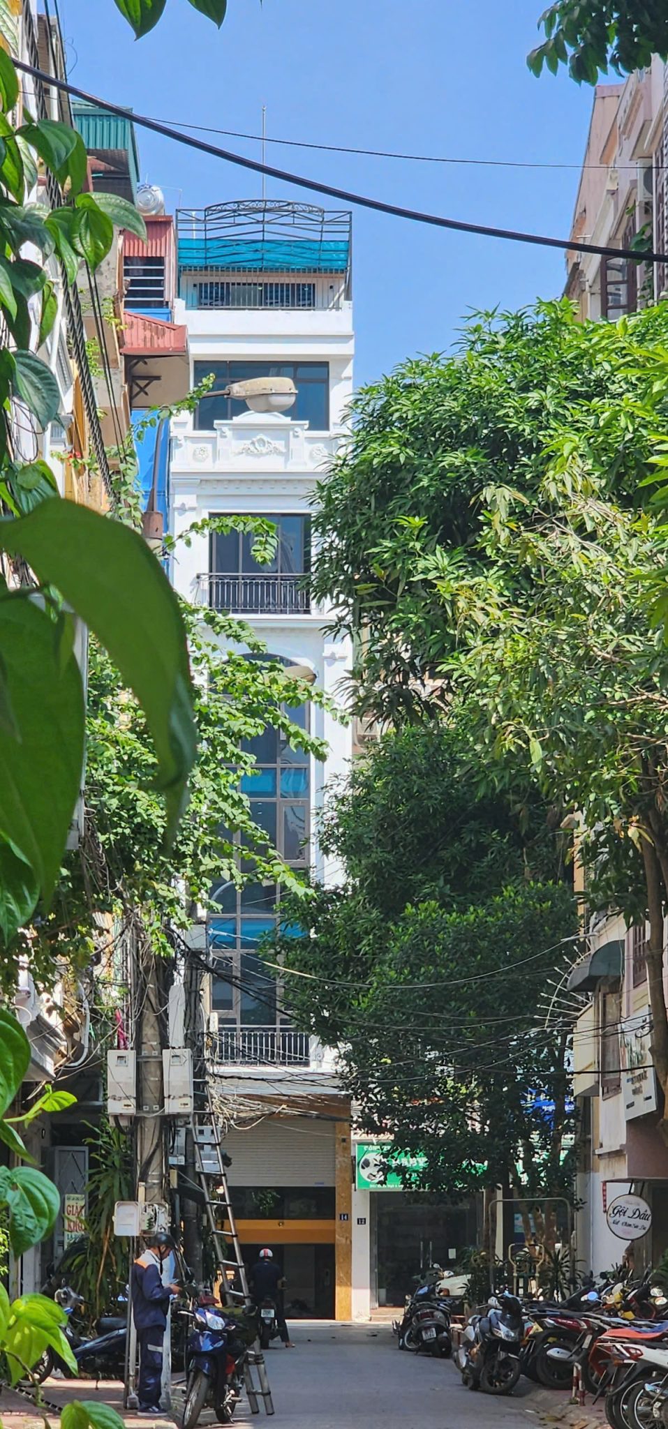 CHO THUÊ NHÀ 1 HẦM + 7 TẦNG, CÓ THANG MÁY – MẠC THÁI TỔ, CẦU GIẤY