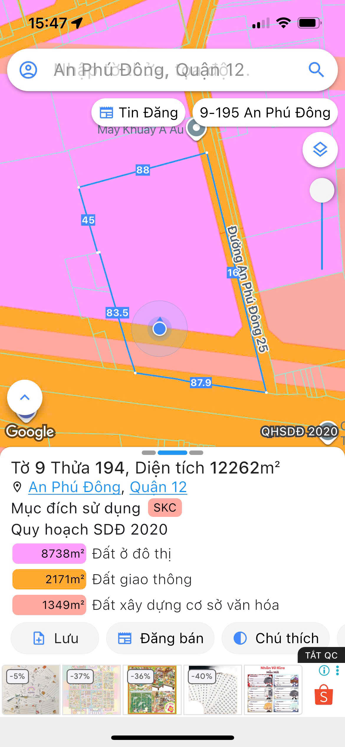 CHÍNH CHỦ CHUYỂN NHƯỢNG KHU ĐẤT VÀNG GÓC 2 MẶT TIỀN QUỐC LỘ 1A , AN PHÚ ĐÔNG 25, QUẬN 12-3